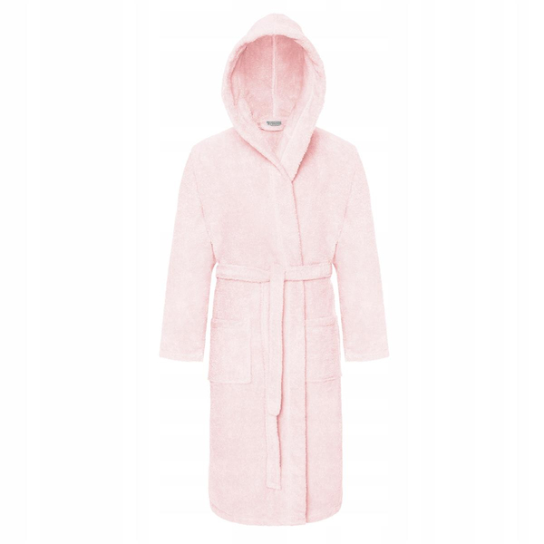 Unisex Hooded Cotton Robe XXL Powder