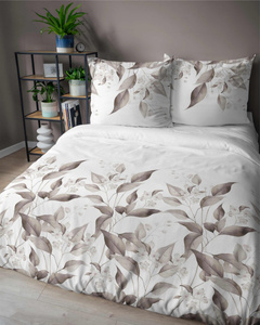 Bedding 220 x 200 3pc Asti Satin Cotton 5326B