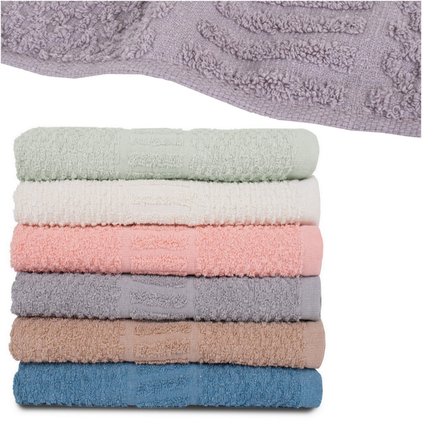 Set of Towels 70 x 140 6 pcs. Cotton Narcis 07