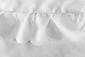 Bedding set 140 x 200 2 pieces with Ruffle Luxury Jowita 08