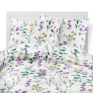 Bedding 220 x 200 3pc Flannel Cotton Laura 5634B