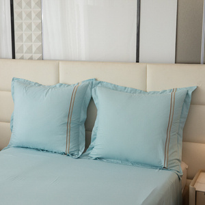 Pościel 160 x 200 3cz Gładka Z Haftem Lumera 11