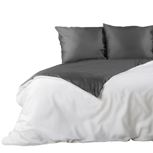 Bedding 220 x 200 3cz Satin Nova3 White + Steel