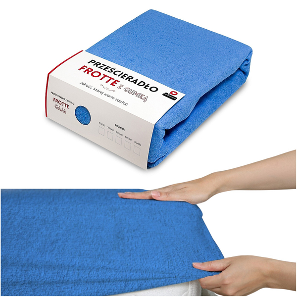 Prześcieradło 60 x 120 Frotte z Gumką Gaja 17