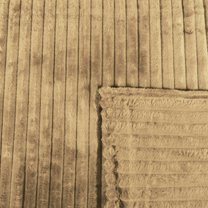 Blanket 200 x 220 Microfiber Embossed Ardea Stripes 58