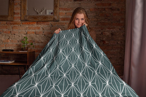 Koc 150 x 200 Mikrofibra Dwustronny Sherpa nr 043