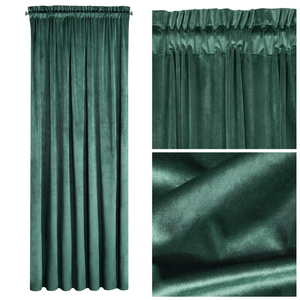 Pierre Cardini Tape Curtain 140 x 300 C. Turquoise
