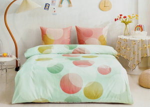 Bedding 160 x 200 3pcs Cotton Satin no. A1652