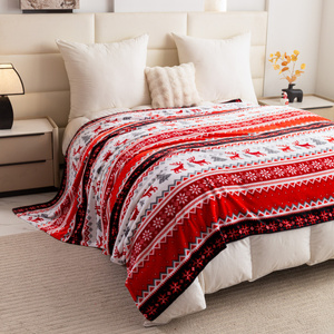 Koc 160 x 200 Mikrofibra Świąteczna Donato 10