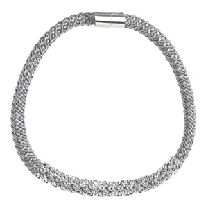 Decorative Curtain Cord ANDY Silver