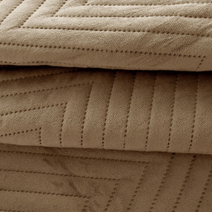 Cover 170 x 210 Herringbone Velvet Caden 09