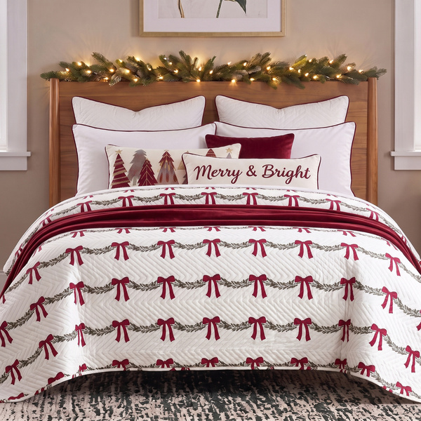 Narzuta 170 x 210 Tłoczona Świąteczna Levent 11