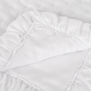 Poszewka 45 x 45 Pikowana Z Falbaną Celia 01