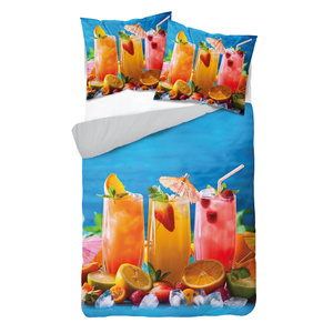 Bedding 160 x 200 3pc Satin Egil 4213A