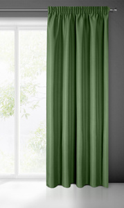 Rita Decorative Tape Curtain 140 x 270 Green