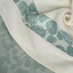 Towel set 50x90 70x140 2pcs Alia Cream+Mint