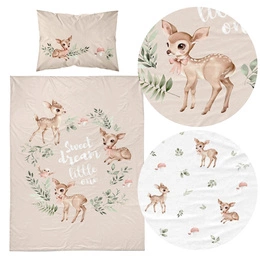 Pościel 100 x 135 Bawełna Dziecięca Maya Mo 5511A