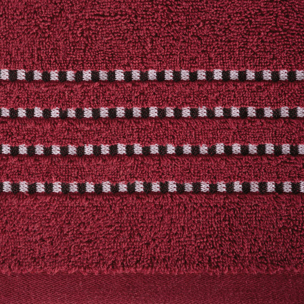Ręcznik Kąpielowy Fiore (16) 30 x 50 Czerwony