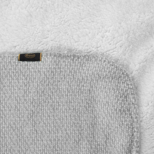 Blanket 150 x 200 Microfiber Two-sided Panda Silver+Bia