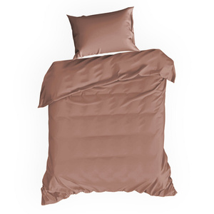 Bedding 140 x 200 2cz Satin Nova3 Marsala