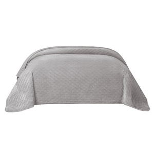 Bedspread 200 x 220 Embossed Velvet Tommaso 02