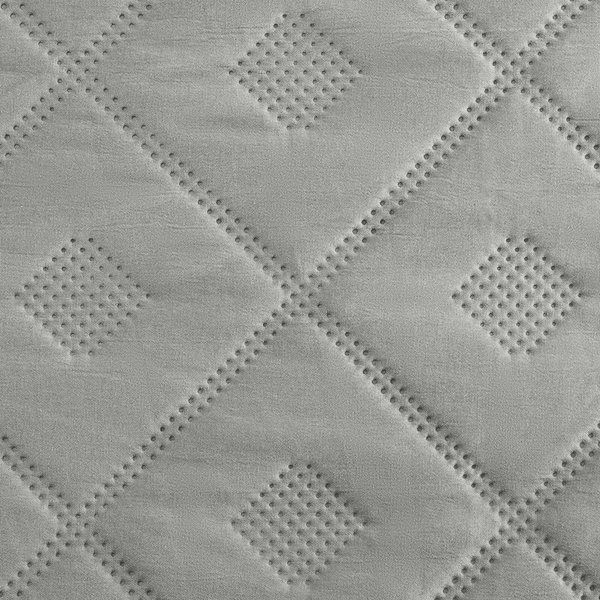 Narzuta 220 x 240 Design Pikowana Alara6 Srebrny