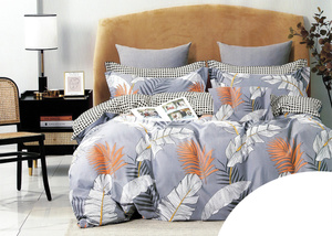 Bedding 200 x 220 4pc Satin Cotton No. A1470