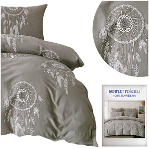 Bedding set 200 x 220 3pcs Satin Cotton no. A1739