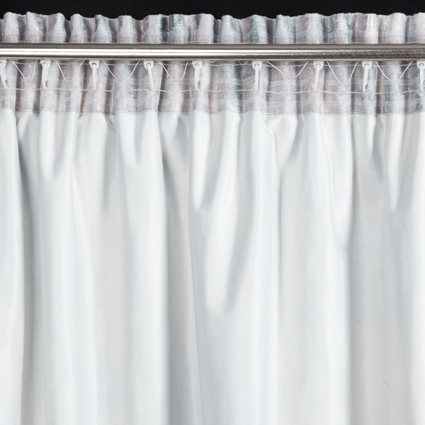 Zasłona 140 x 270 Dekoracyjna Velvet Tina Srebrny