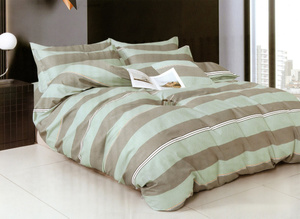 Bedding 160 x 200 3 pcs Cotton Satin no. A1823