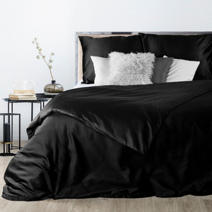 Satin bedding Nova3 Black 200x220NP 3 parts