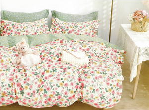 Bedding 200 x 220 3pc Cotton Satin No. A1656