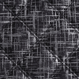 Quilted Velvet Bedspread 200 x 220 Blink6 Black