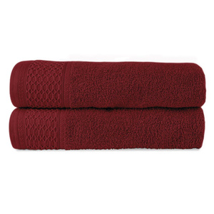 50 x 90 Bath Towel Cotton Solano Maroon