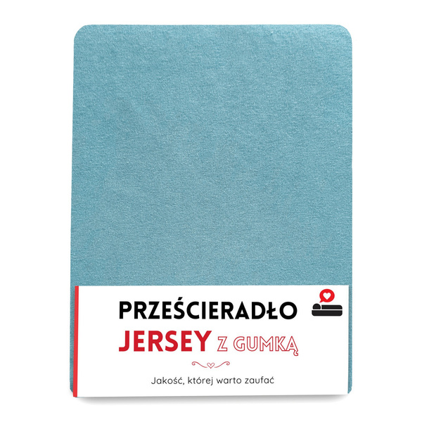 Prześcieradło 60 x 120 Jersey z Gumką Gaja 43