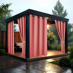 Zasłona 155 x 200 Ogrodowa Wodoodporna Rune C07