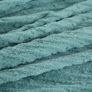 Blanket 200 x 220 Microfiber Embossed Lisa Mint
