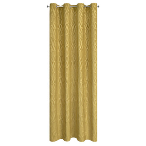 Zasłona 140 x 250 Dekoracyjna Velvet Inga Miodowy