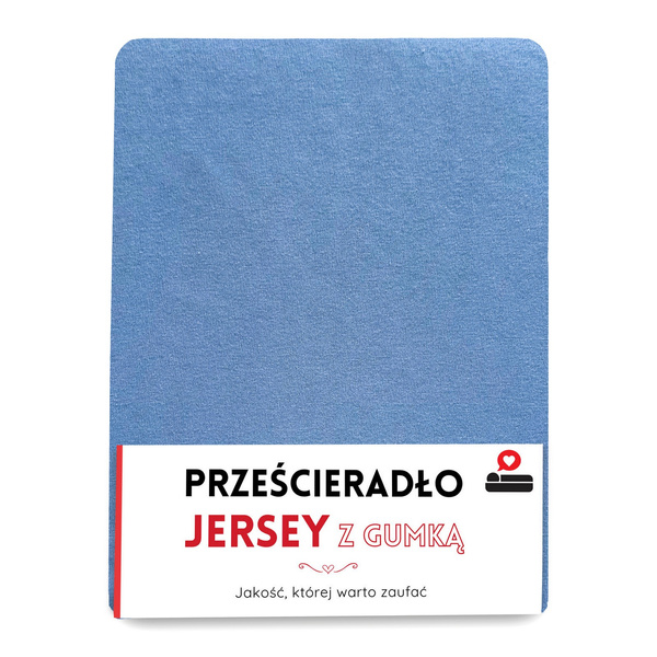 Prześcieradło 200 x 220 Jersey z Gumką Gaja 17
