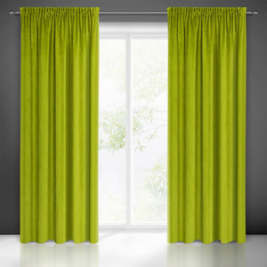 Zasłona Pierre Cardini Taśma 140 x 300 Oliwkowy