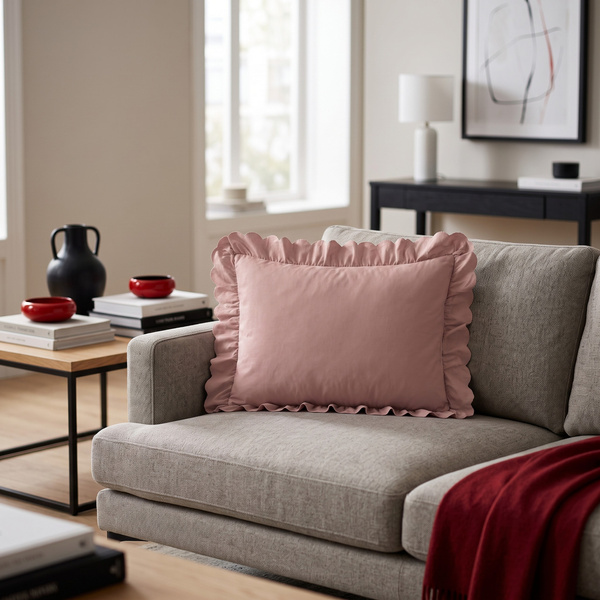 Poszewka 40 x 60 z Falbaną Luxury Jowita 03
