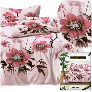 Bedding 160 x 200 3pc Satin Dalwin 1068