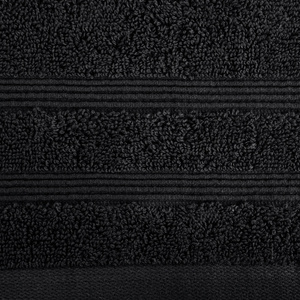 70 x 140 Terry Bath Towel Aline 03 Black