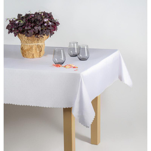 Oval Tablecloth 140 x 260 Stainproof Point 022/4B
