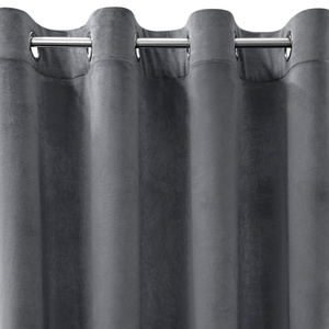 Zasłona 140 x 250 Dekoracyjna Welwet Melanie Grafi