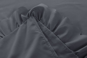 Bedding 200 x 220 3cz Satin with valance Jasir 12