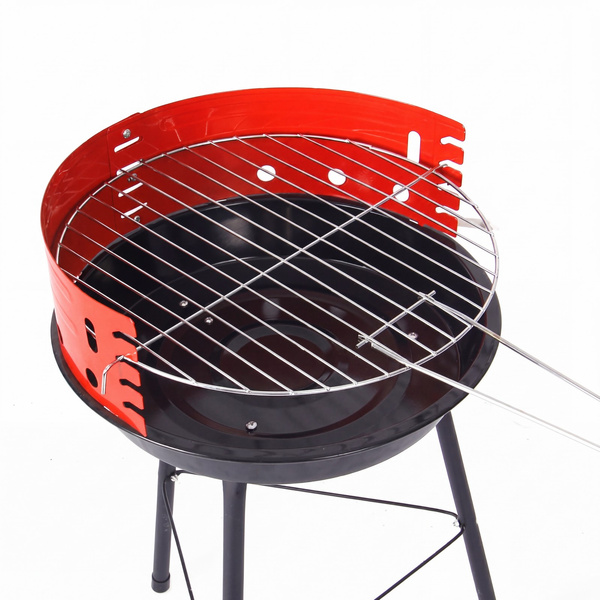 Grill Węglowy Okrągły Turystyczny Ruszt Gardo