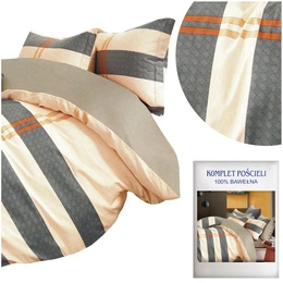 Bedding 160 x 200 3 pcs Cotton Satin no. A1519