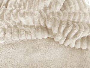 Double Sided Capri Bedspread Beige 160x200