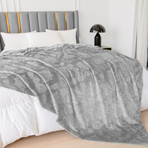 Blanket 160 x 200 Microfiber Embossed Clemente 03